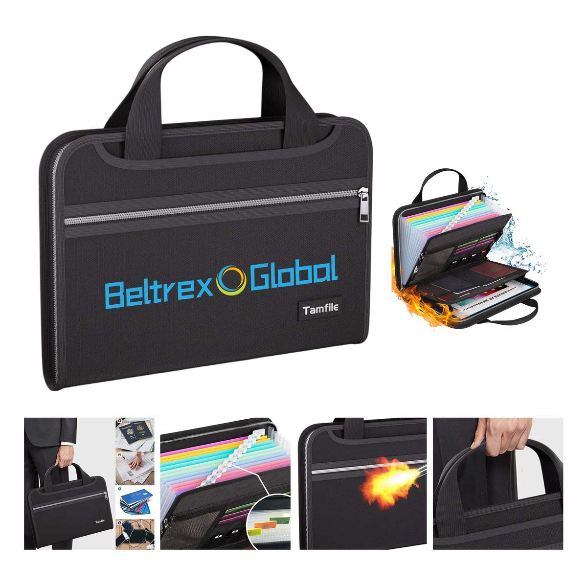 Durable Document Folder with Comfortable Handle 4