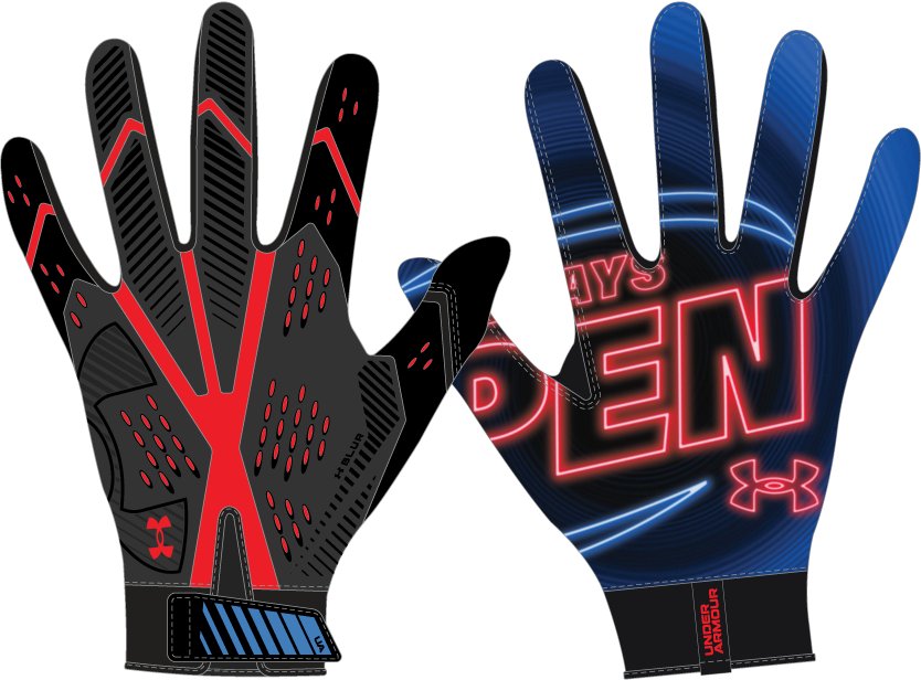UA Blur LE Kids' Football Gloves 12
