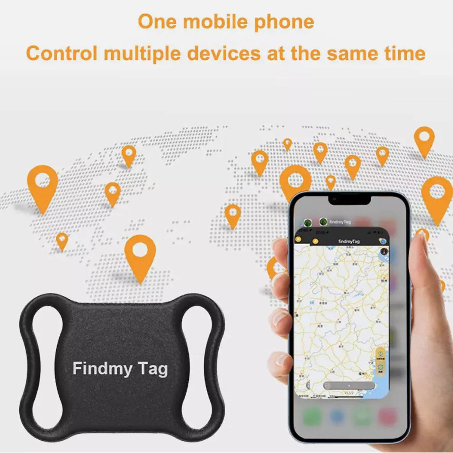 Mini Pet GPS Locator Tracker Waterproof Tracking Dog Cat 8