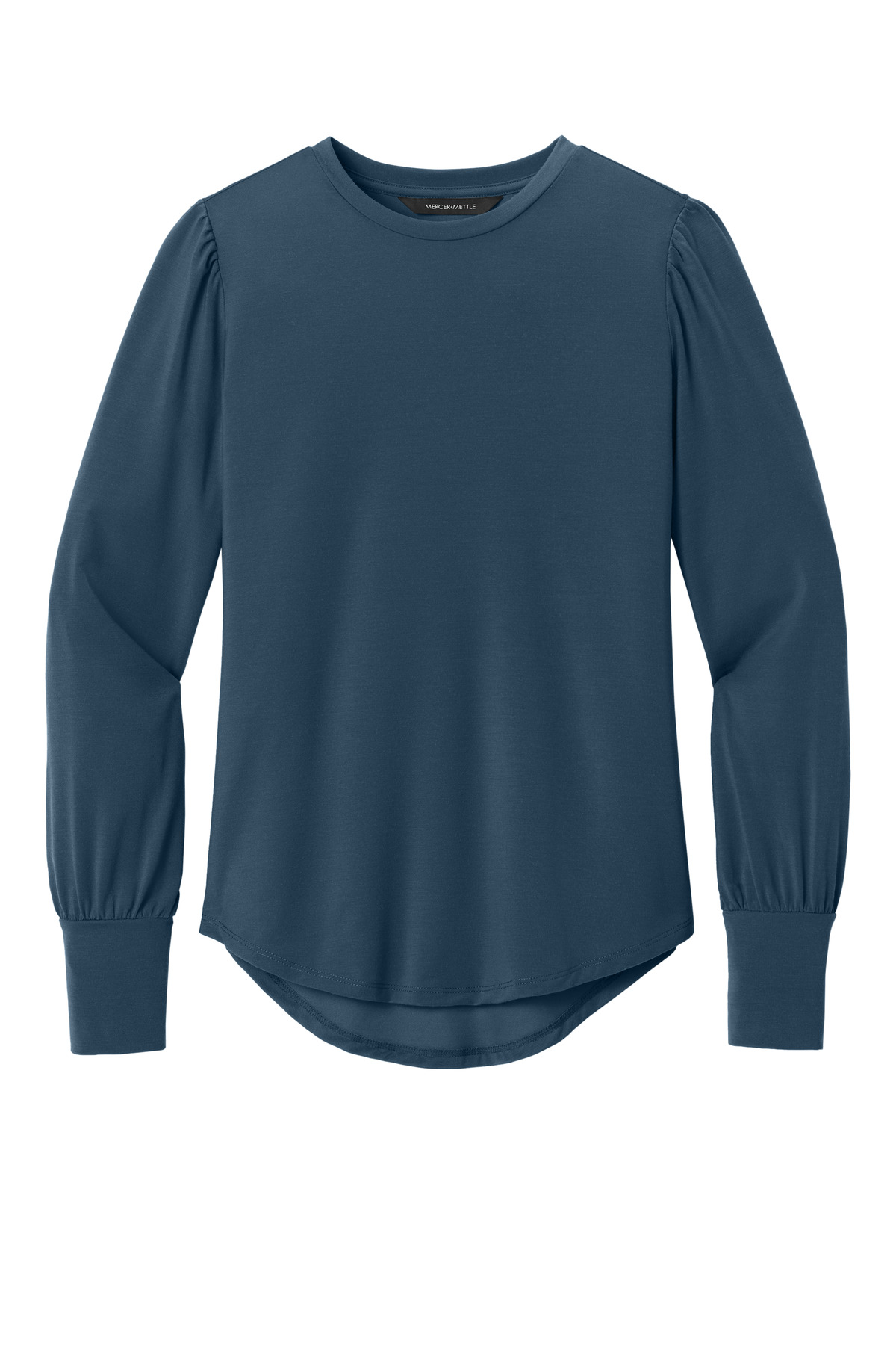 Mercer+Mettle Women's Stretch Jersey Long Sleeve Blouson Top MM1019 19