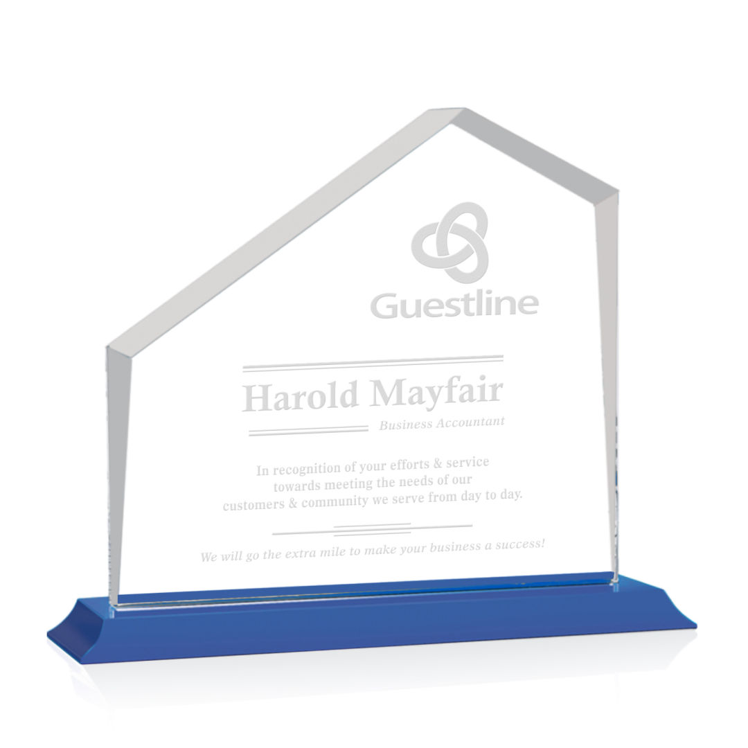 Fairmont Award on Bartlett Base - Blue 7