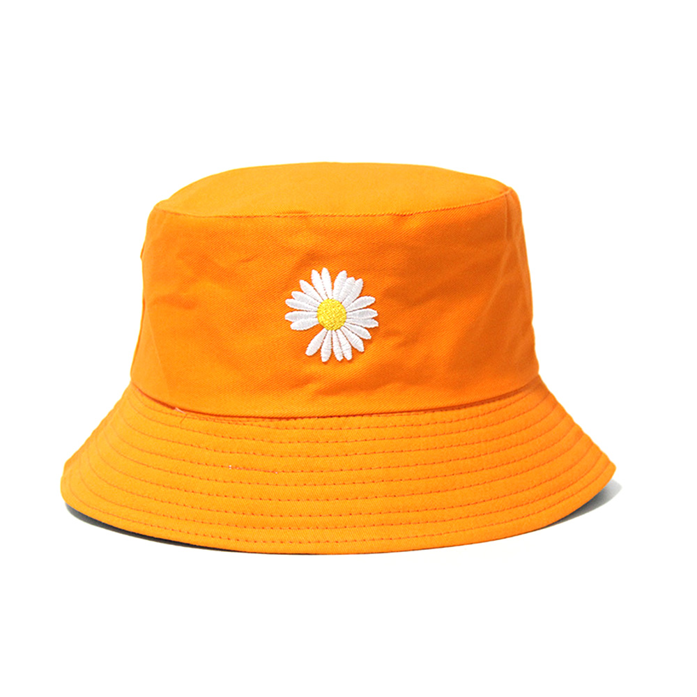 Daisy double-sided bucket cap sunhat 6