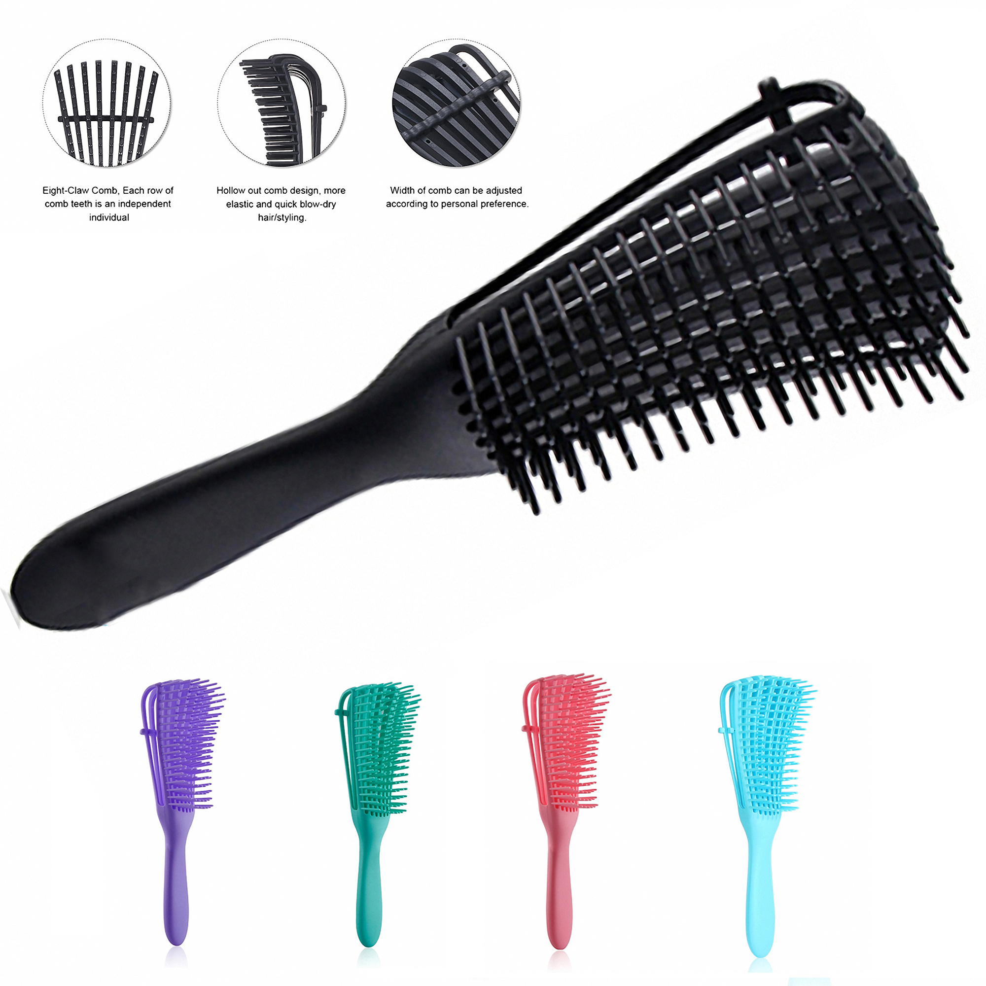 Detangling Massage Hair Brush 5