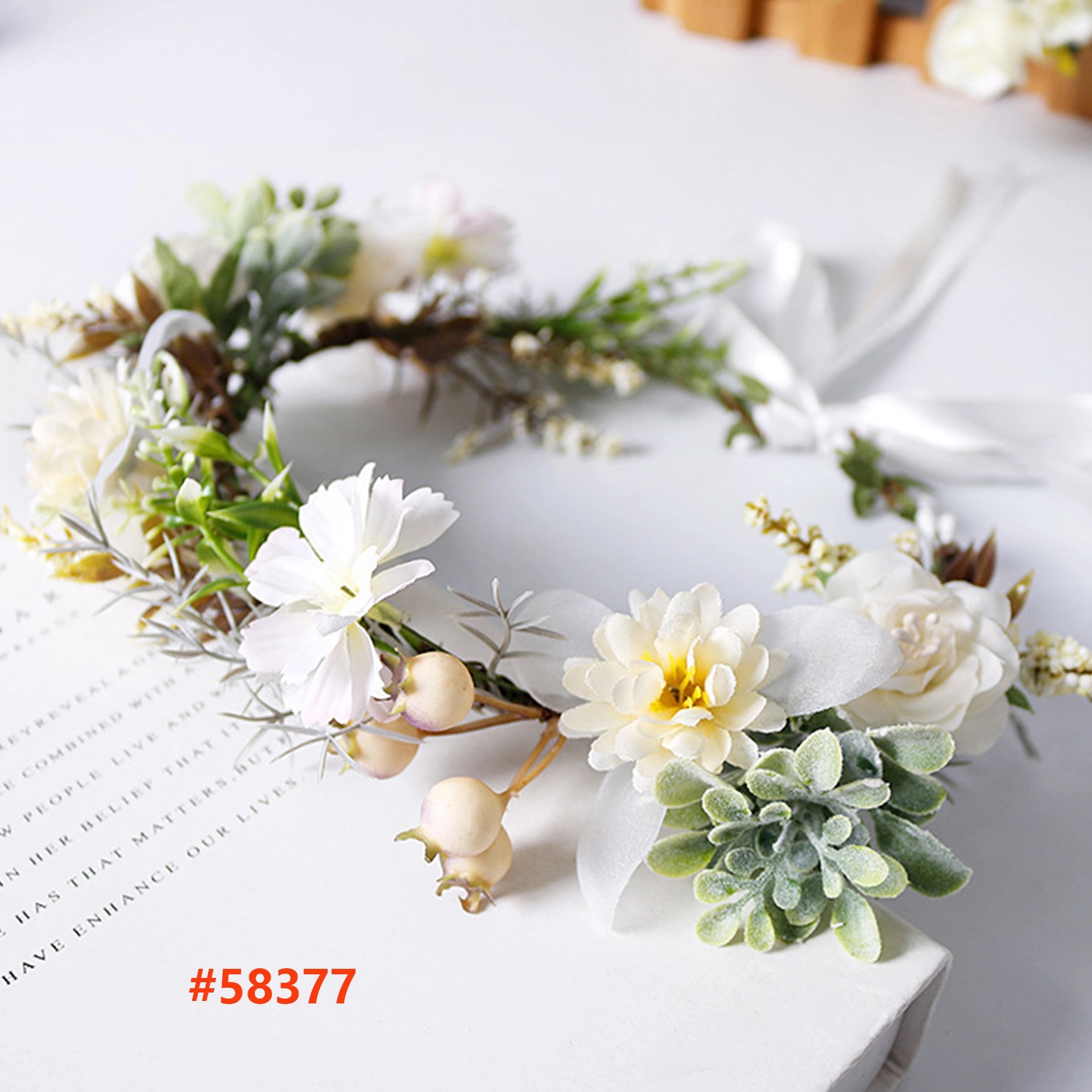 High Quality Standard Handmade Flower Crown 18