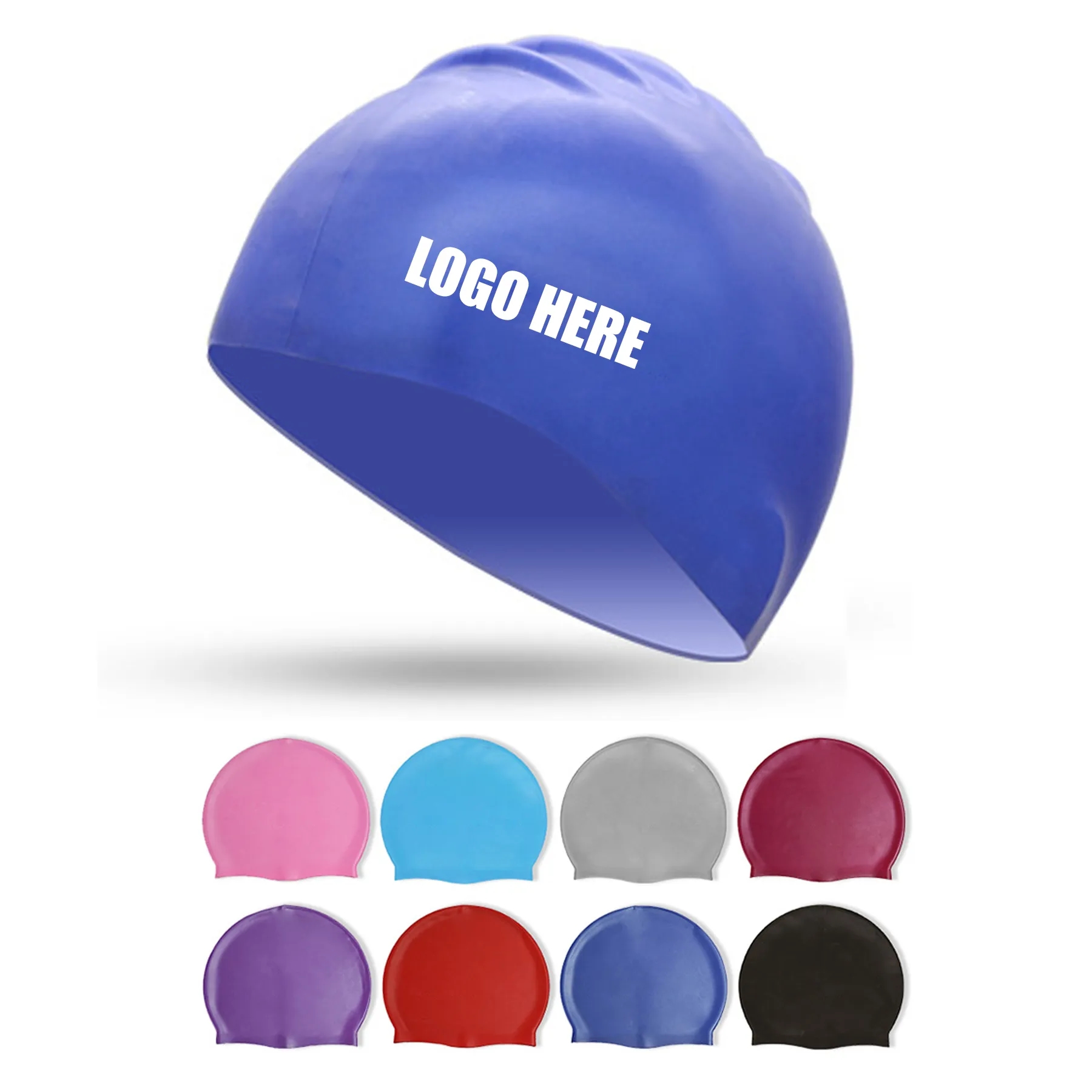 Silicone Swimming Cap MOQ100 2