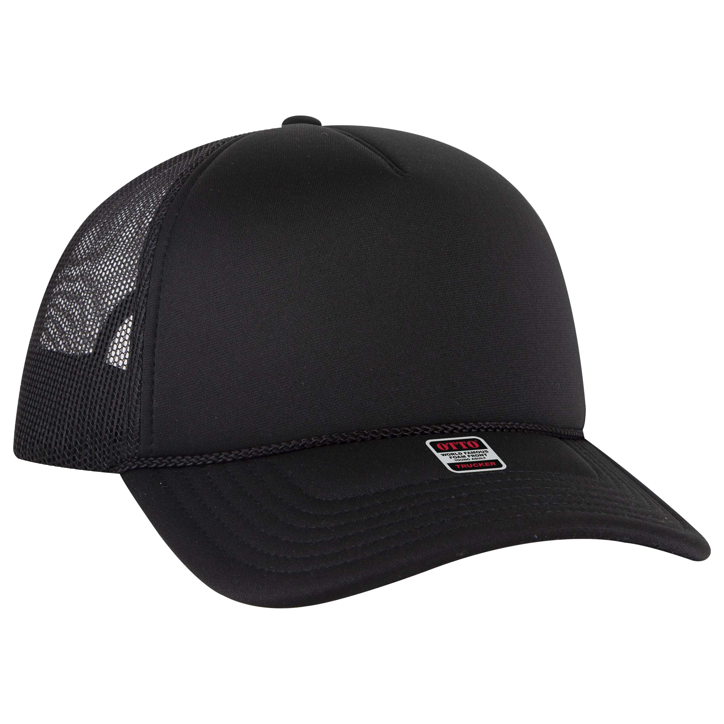 OTTO CAP® 5 Panel Low Profile Mesh Back Trucker Hat 14