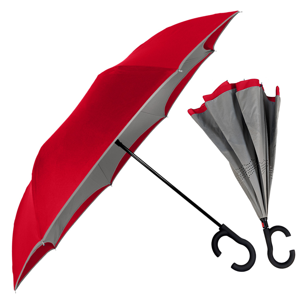 The ViceVersa Inverted Umbrella - Smartphone-Friendly Handle 4