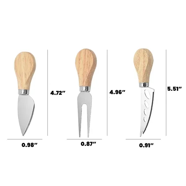 Stainless Steel Cheese Knife with Sharp Blade 16