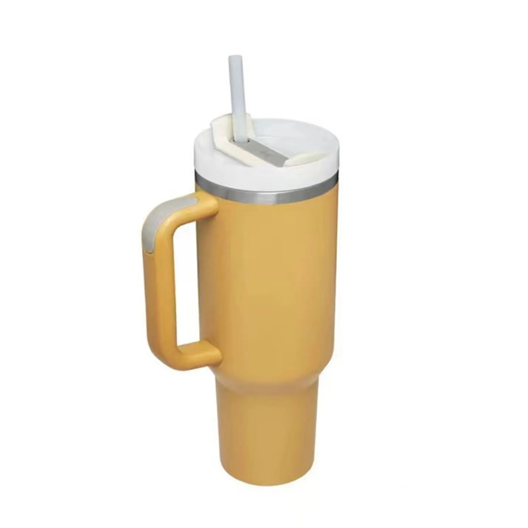 40 Oz. Insulated Travel Tumbler with Handle and Straw 6