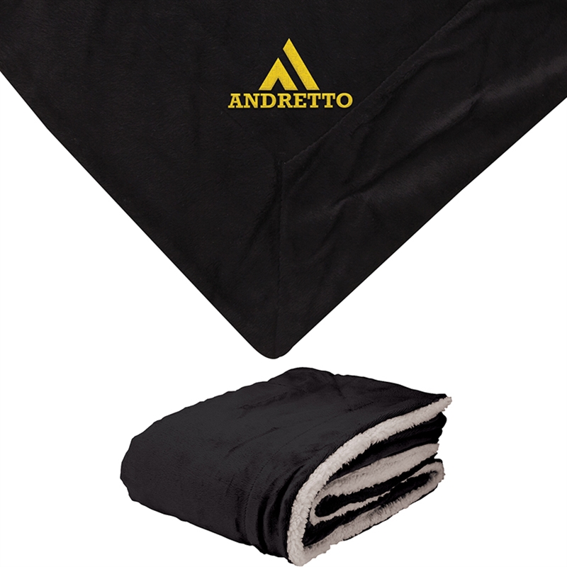 Brookline Micro Mink Sherpa Blanket 19