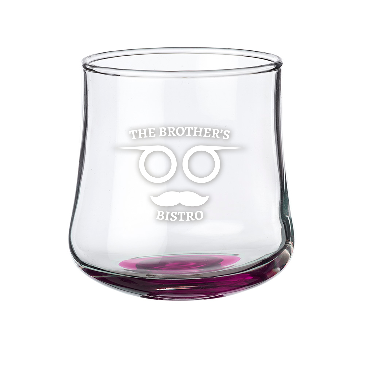 11 oz. Belle Stemless Glasses (Engraved Imprint) 9