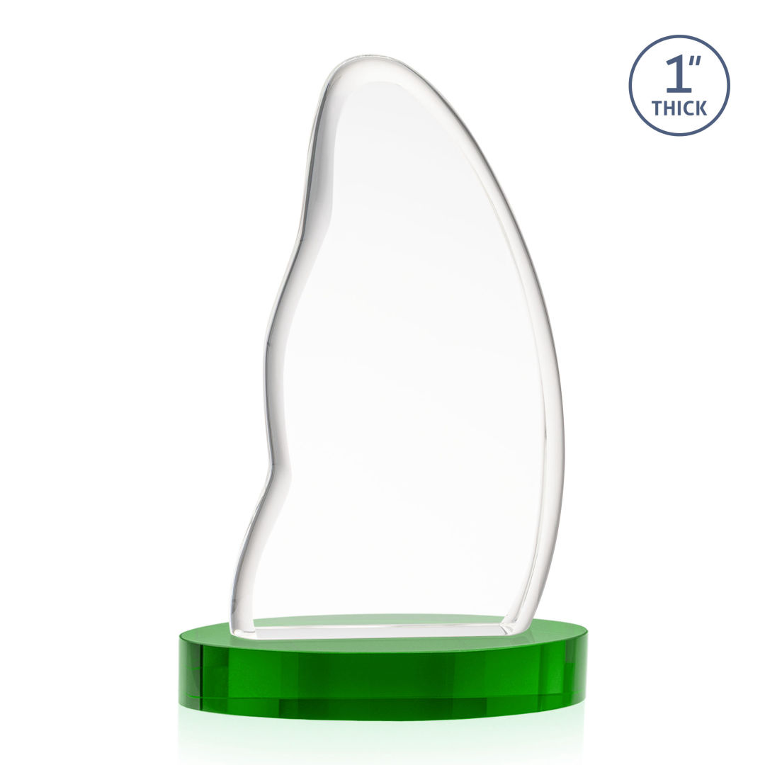 Beauford VividPrint™ Award on Base - Green 5
