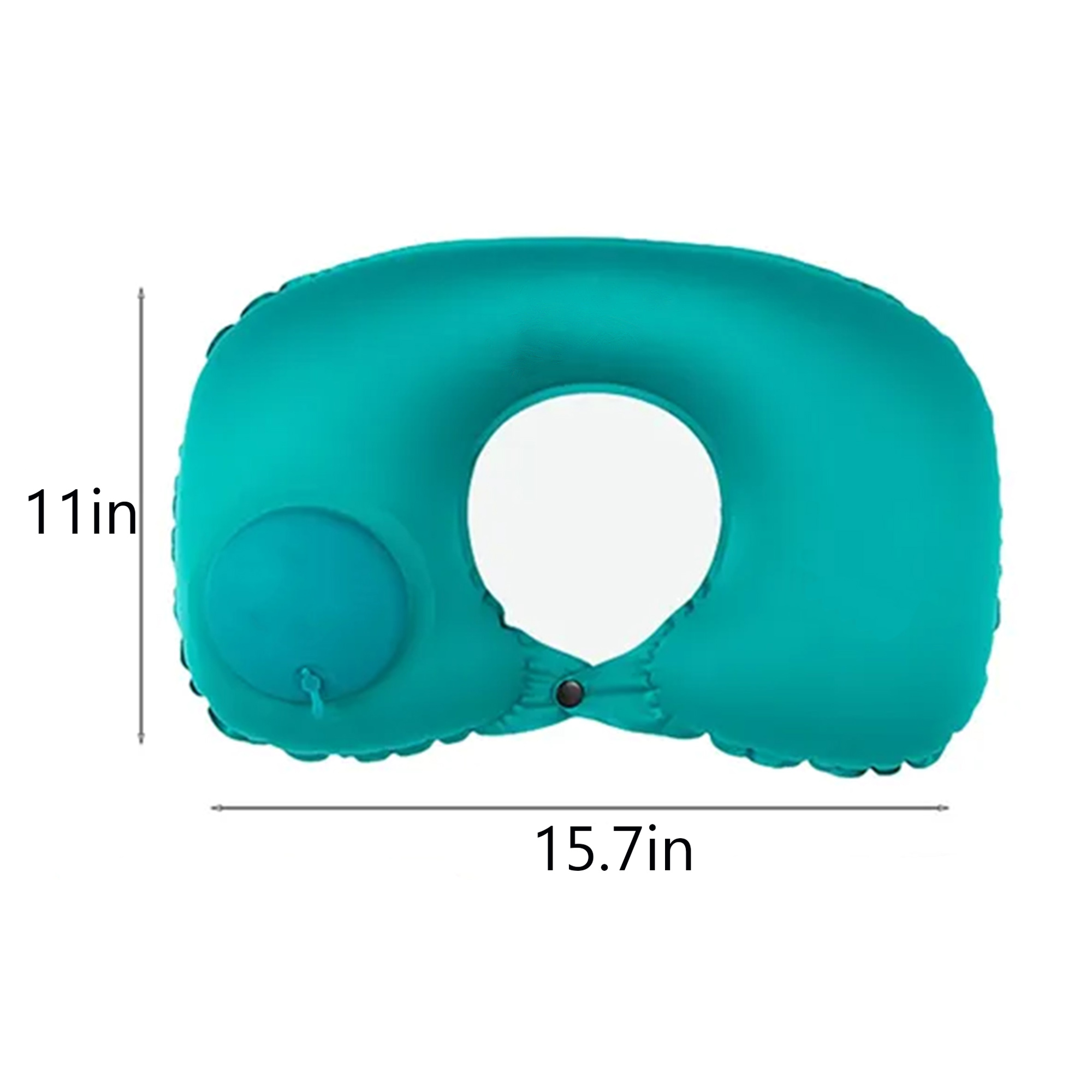 Portable U-Shaped Travel Pillow Inflatable Design 4