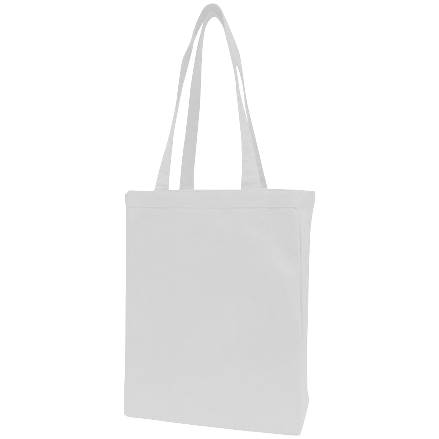 12 Oz Convention Cotton Canvas Tote Bag W/ Gusset USA Decorated (10" X 14" X 4") 2