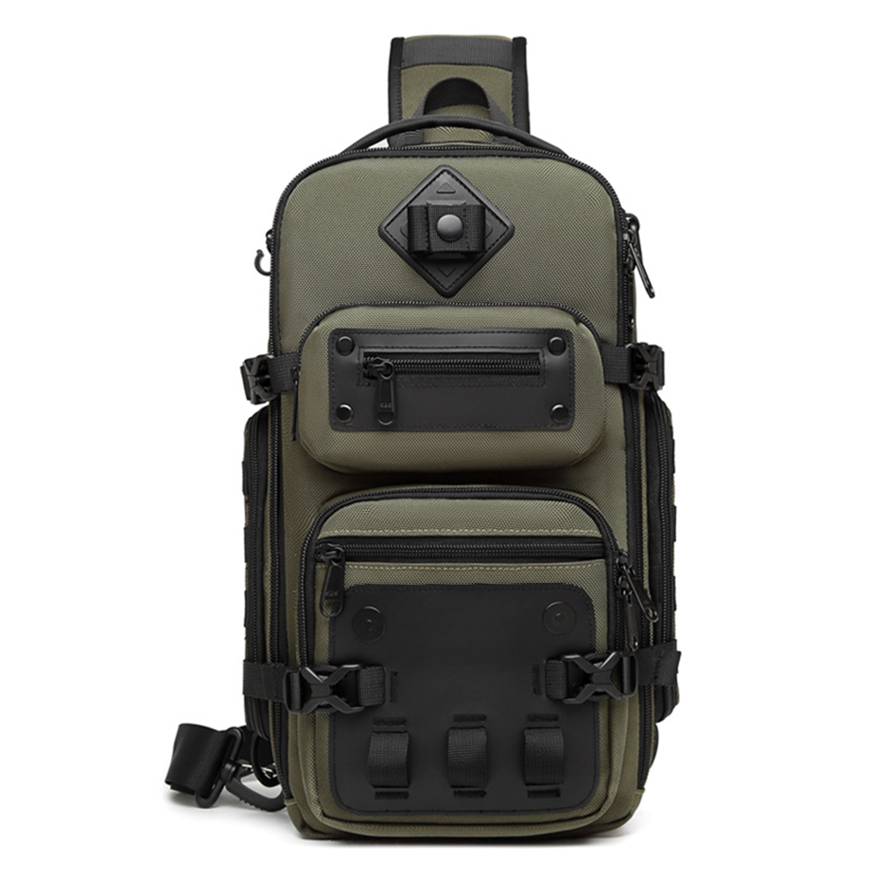 Oxford Sling Backpack Large Capacity Shoulder Crossbody Bags 7