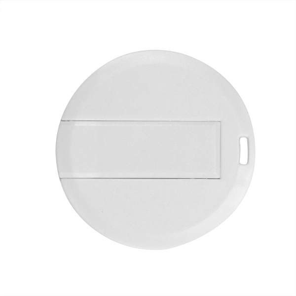 Round Credit Card USB Flash Drive 2.0 1