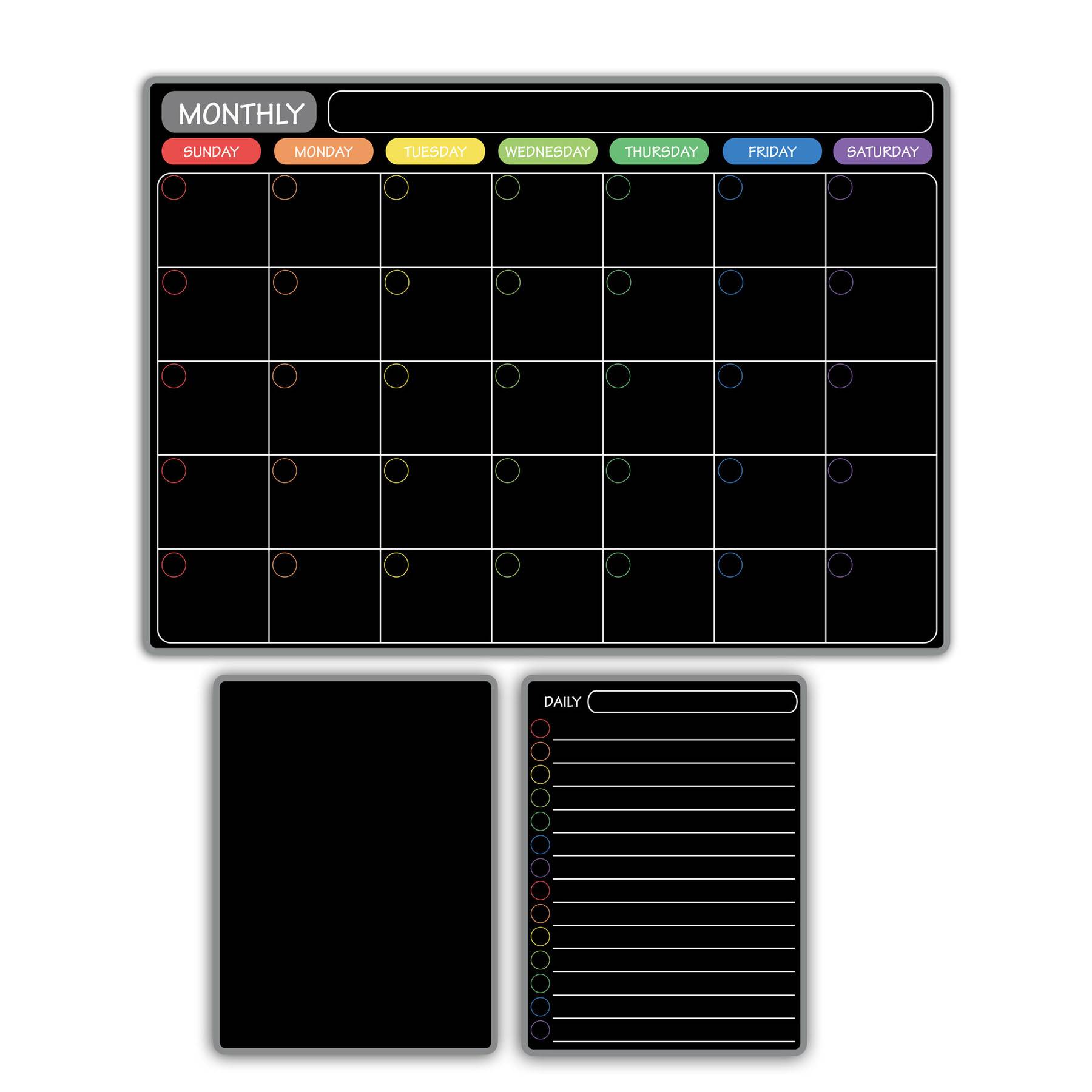 Magnetic Calendar Whiteboard Planner 3