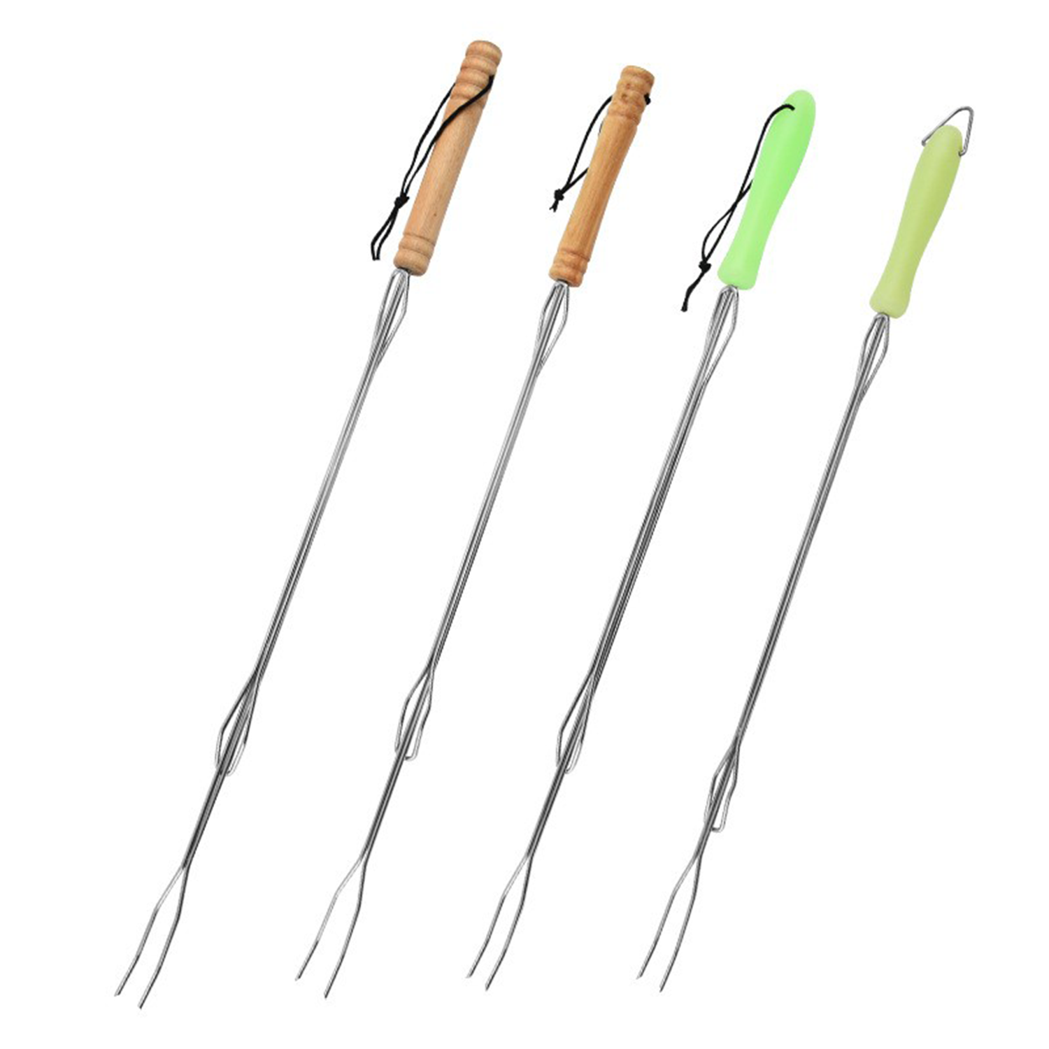 Stainless Steel Telescopic Barbecue Fork 4