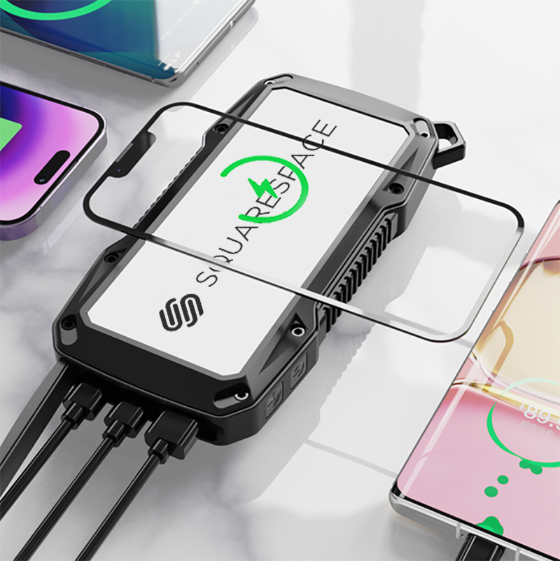 Solar Qi 3 - 10,000 mAh Eco Sustainable Solar Power Bank 2