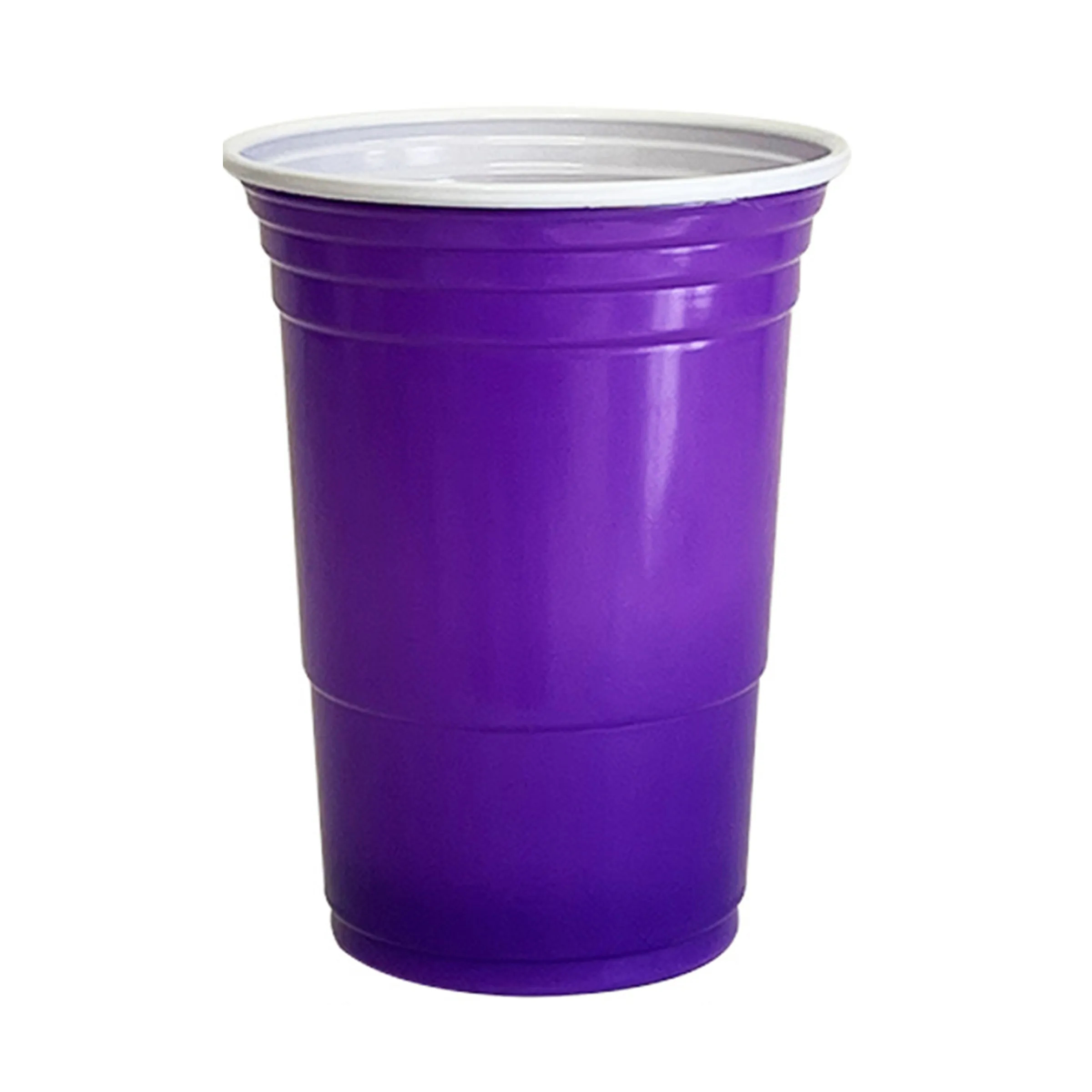 Polypropylene 10 Pack 16oz Colorful Plastic Cup 3