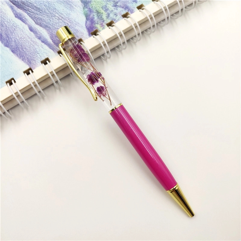 Dried Flower Metal Ballpoint Pen 15
