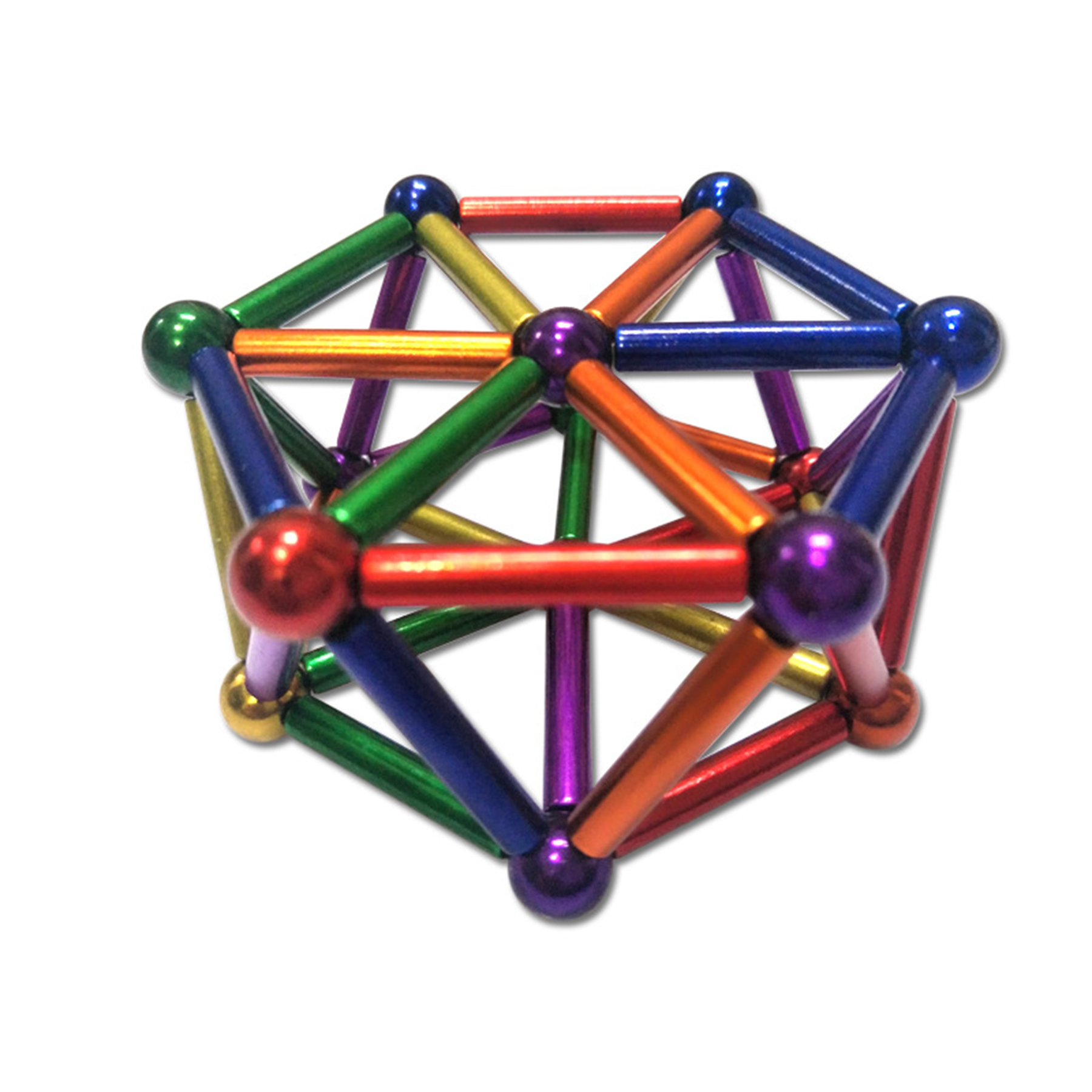 Magnetic Building Sticks Blocks Toys 4