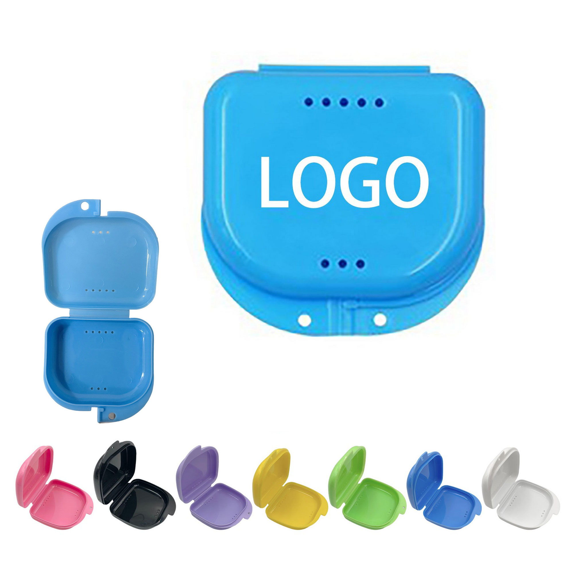 Mouth Guard Case With Vent Holes 2