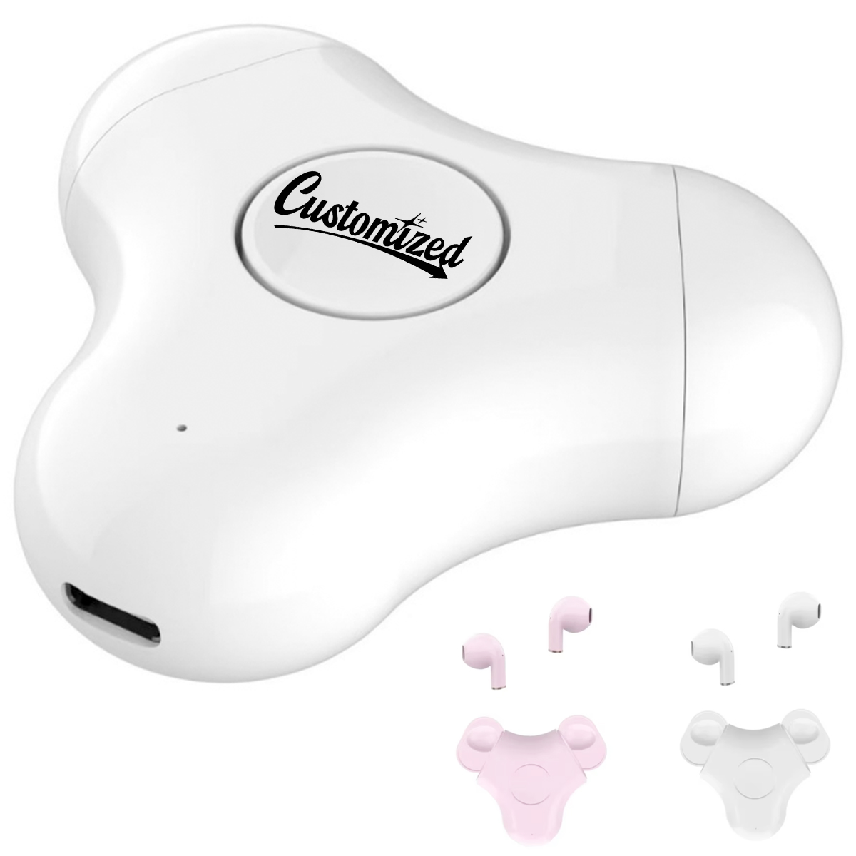 Wireless Earbud with Fidget Spinner Case 3