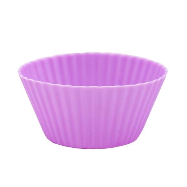 Custom Gift Reusable Silicone Muffin Baking Cup 14