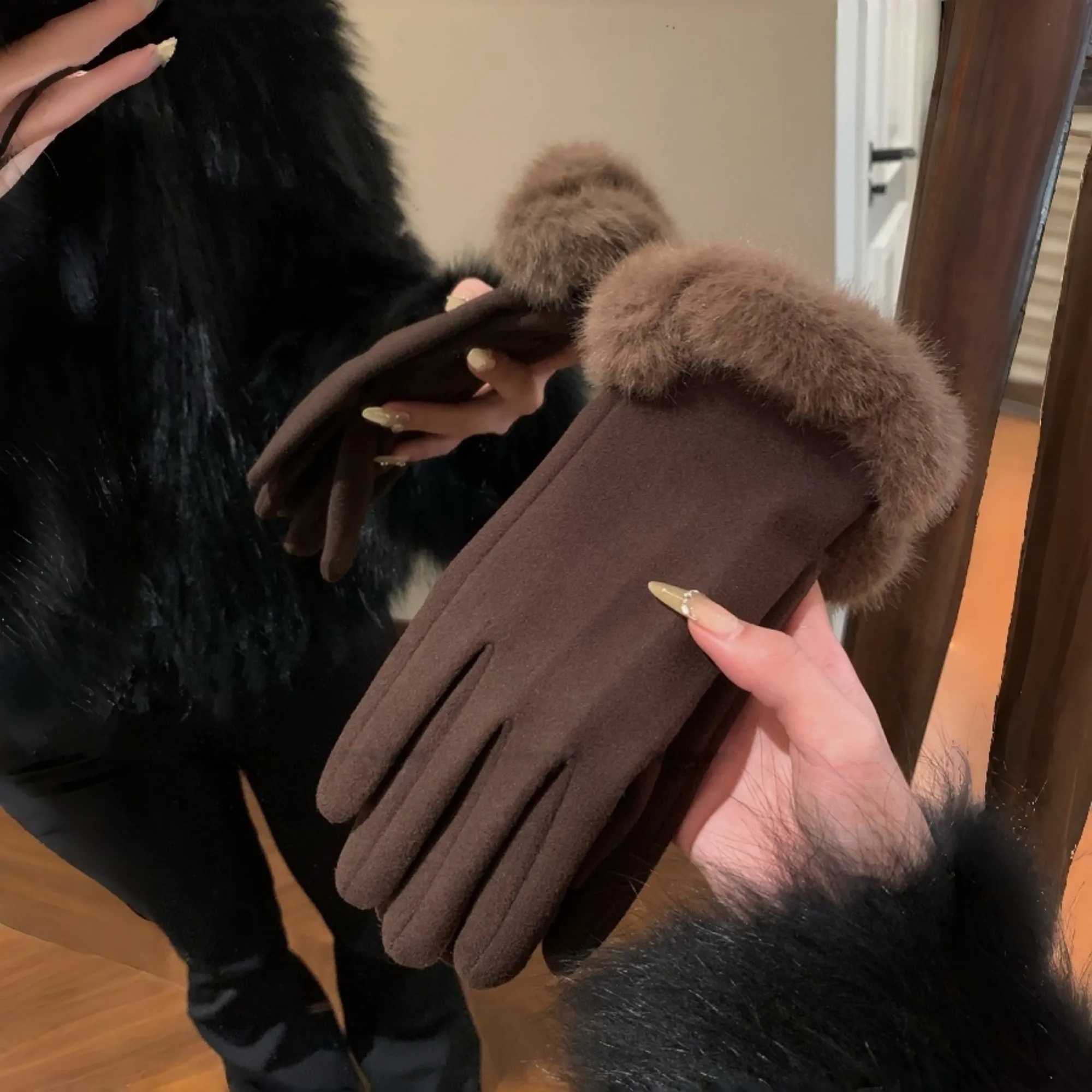Touchscreen Winter Driving Gloves 7