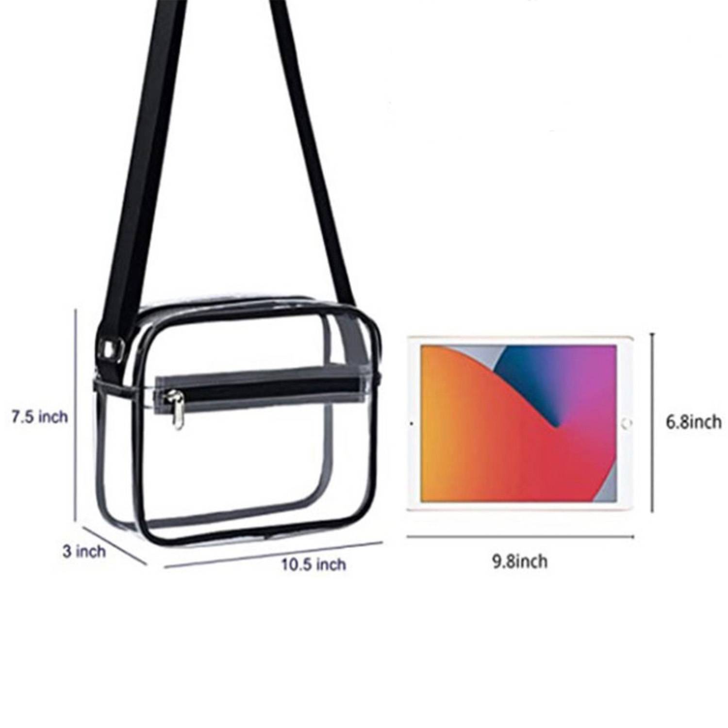 Clear Crossbody Shoulder Bag 2
