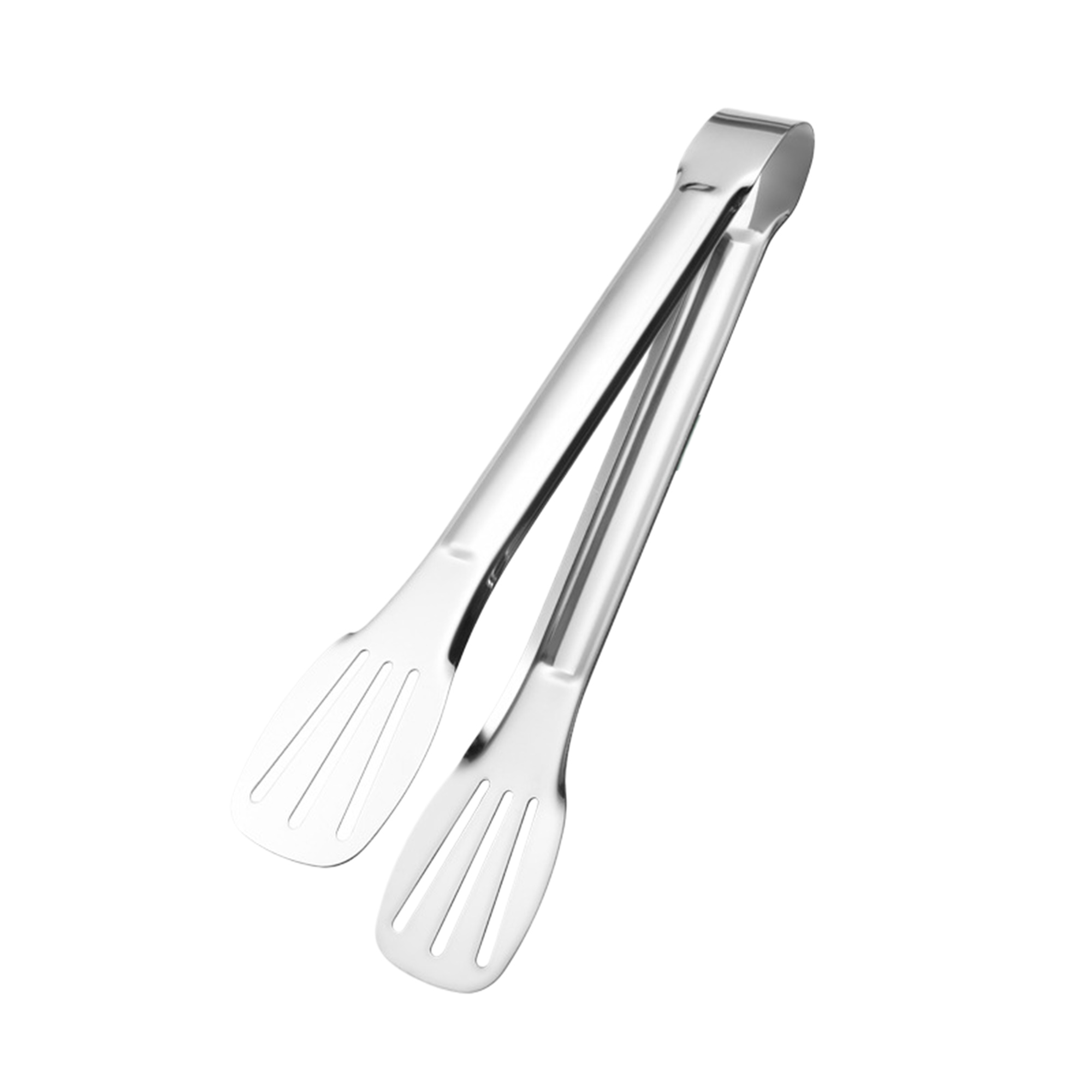 MOQ100 Thick Durable Stainless Steel BBQ Tongs 4