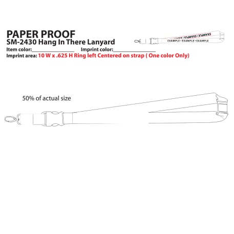 Hang In There Lanyard 53