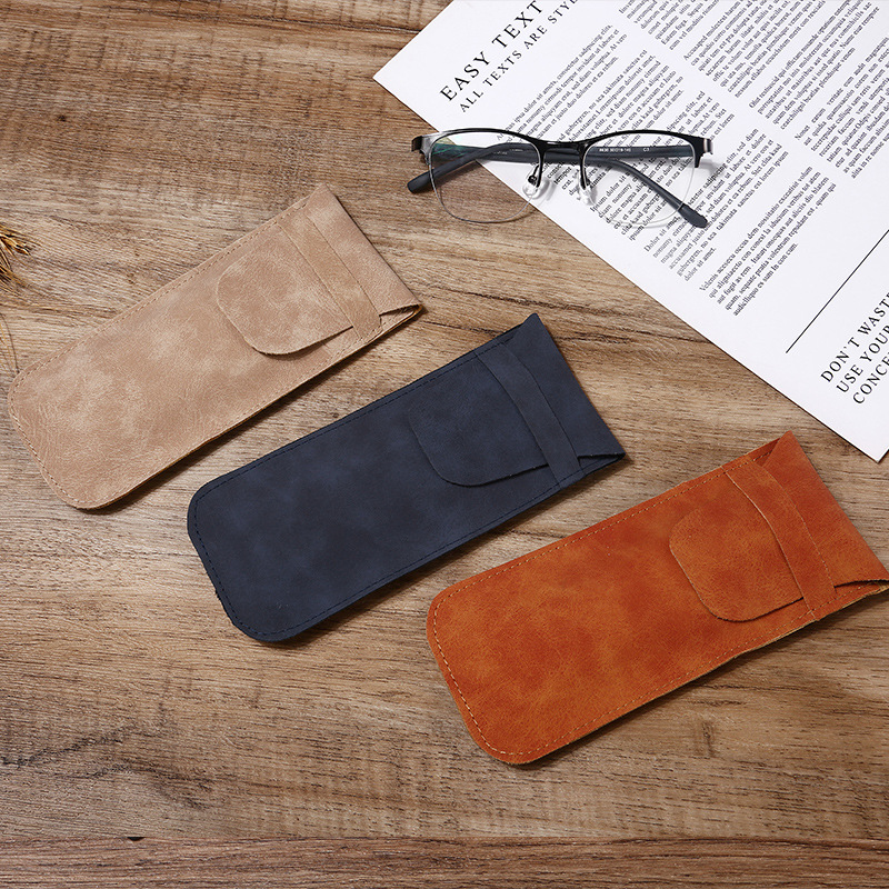 Soft Leather Eyeglass Case 3