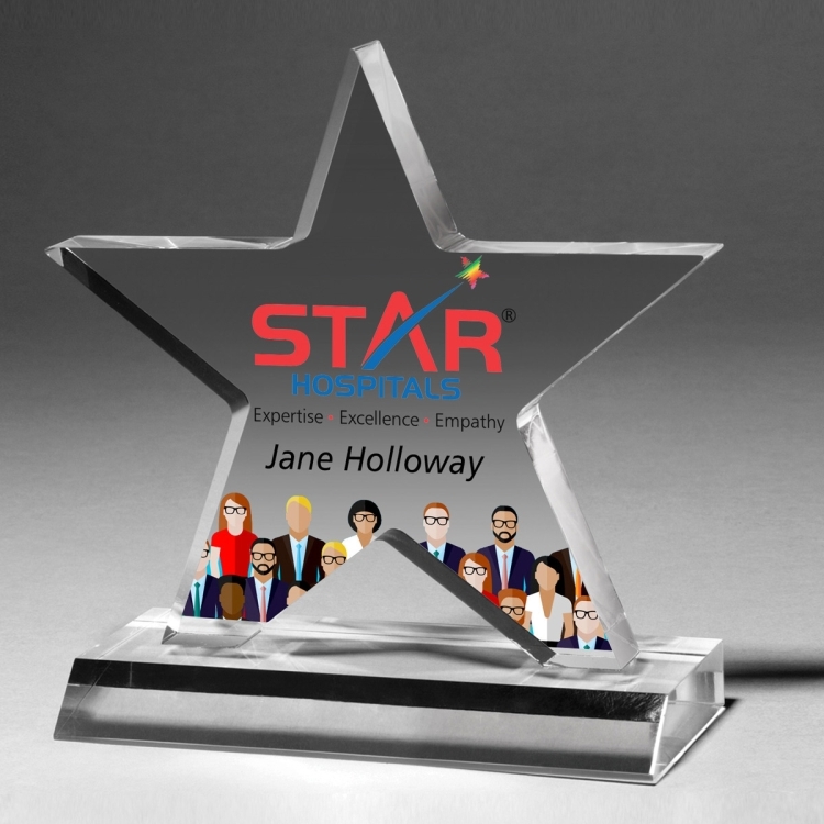 Large Star Award - Screen Printed 4