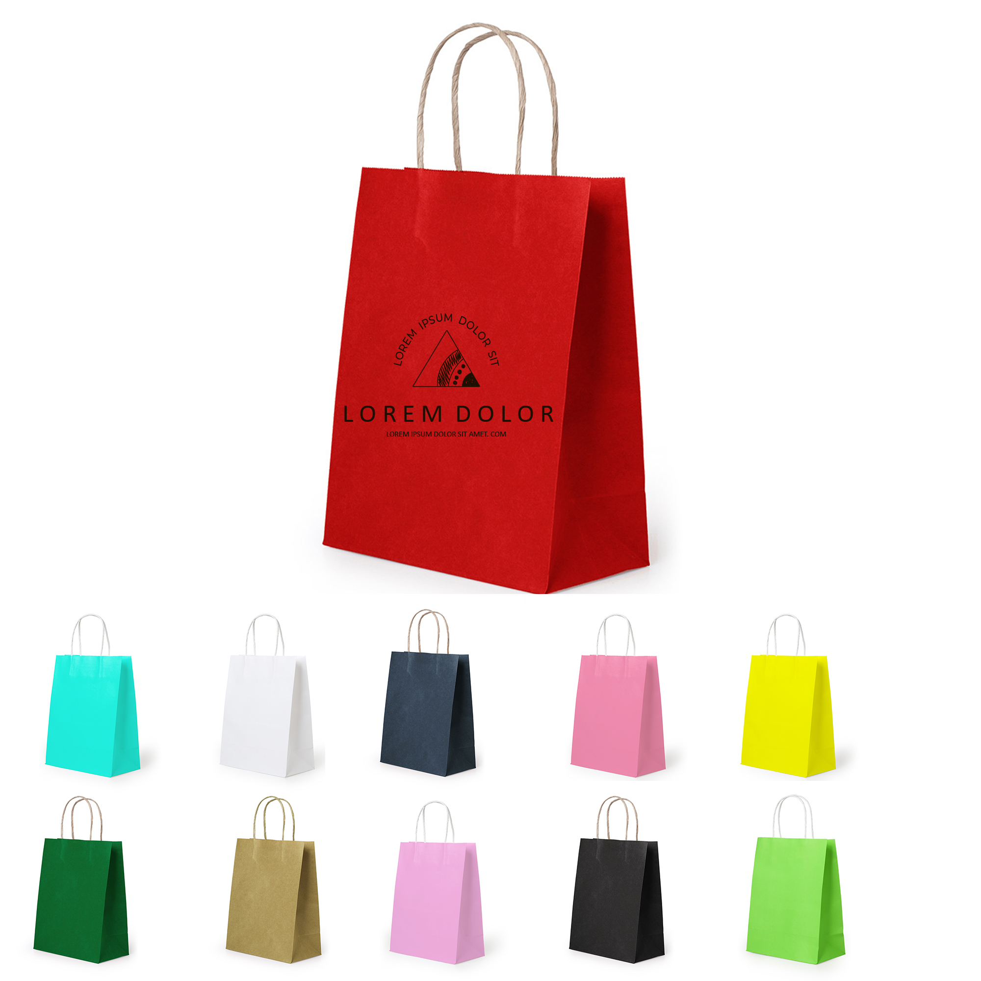 Shopping Kraft Paper Bags 3