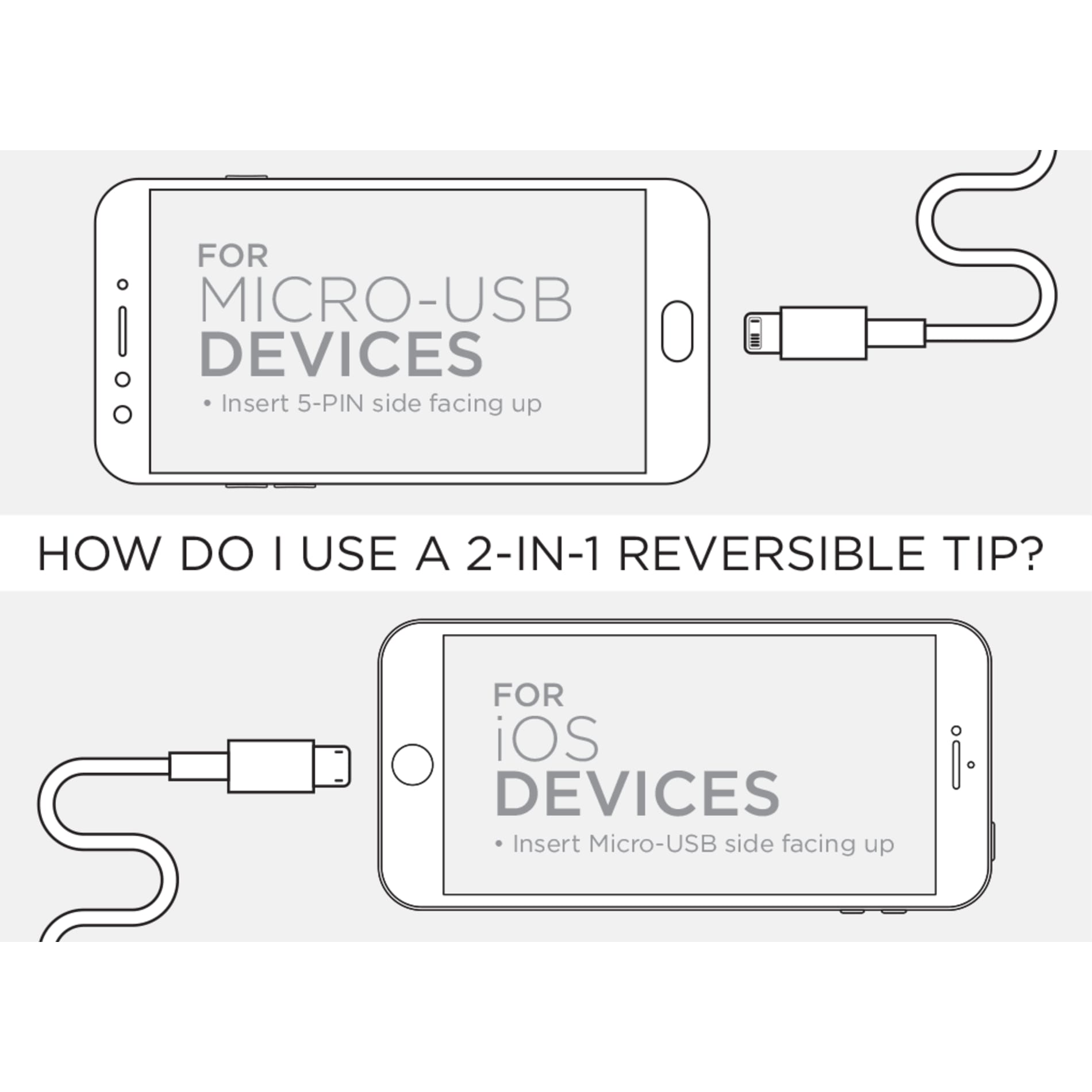 Paramount 3-in-1 Fabric Charging Cable 1