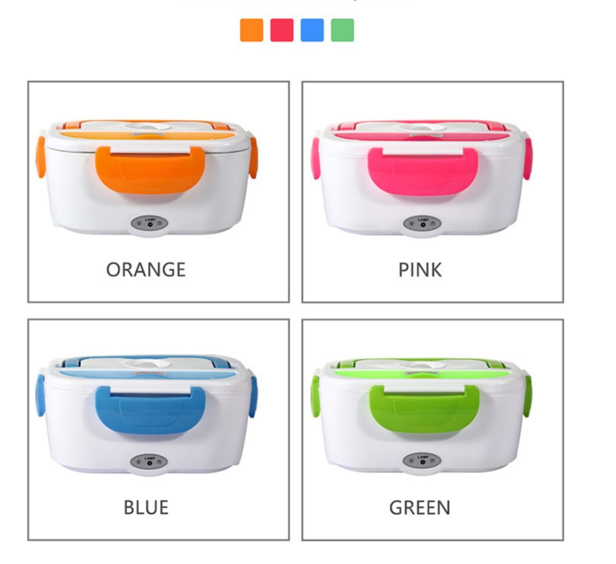 Custom Portable Electric Lunch Box Food Heater 2