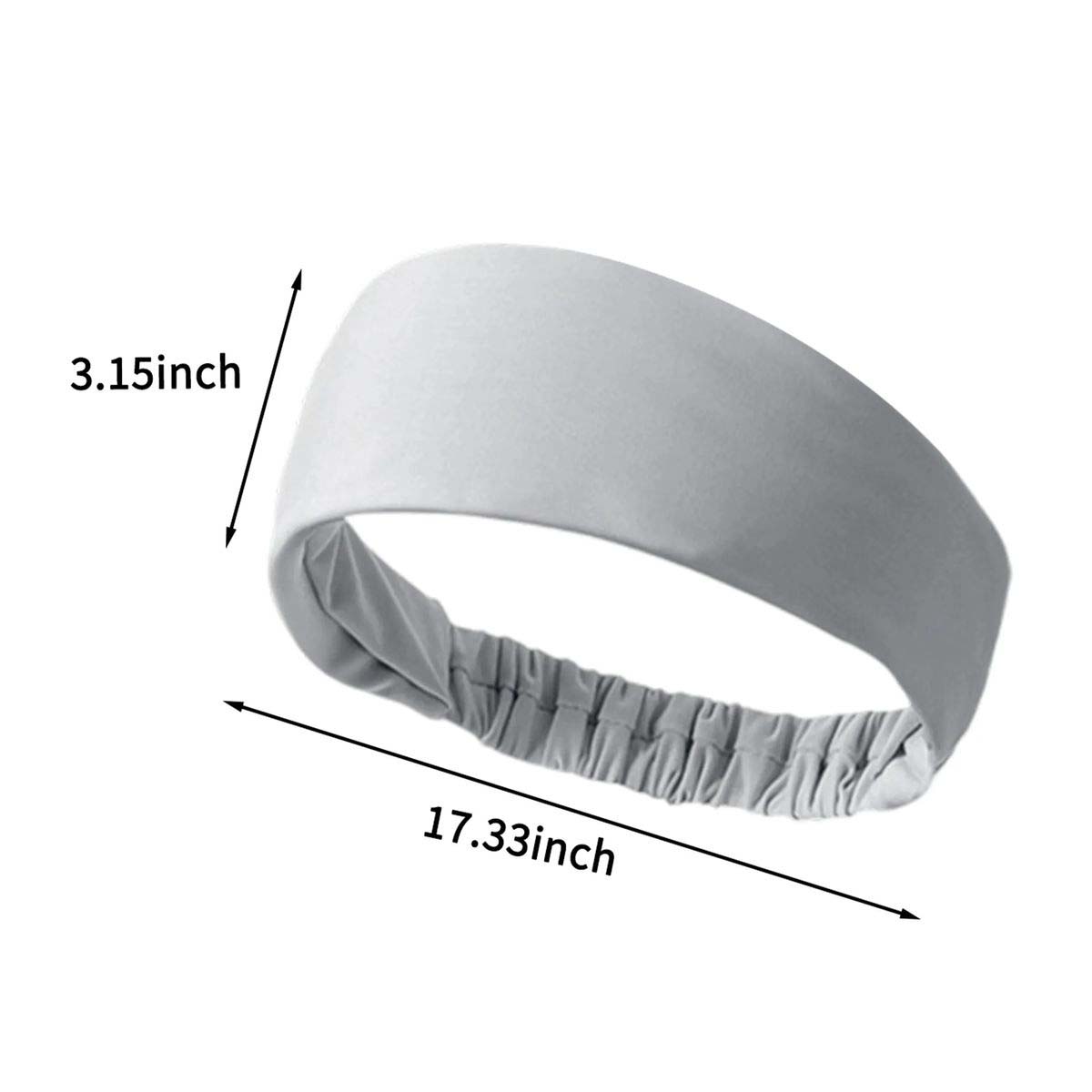 Breathable Workout Headband with Stretch Fit 3