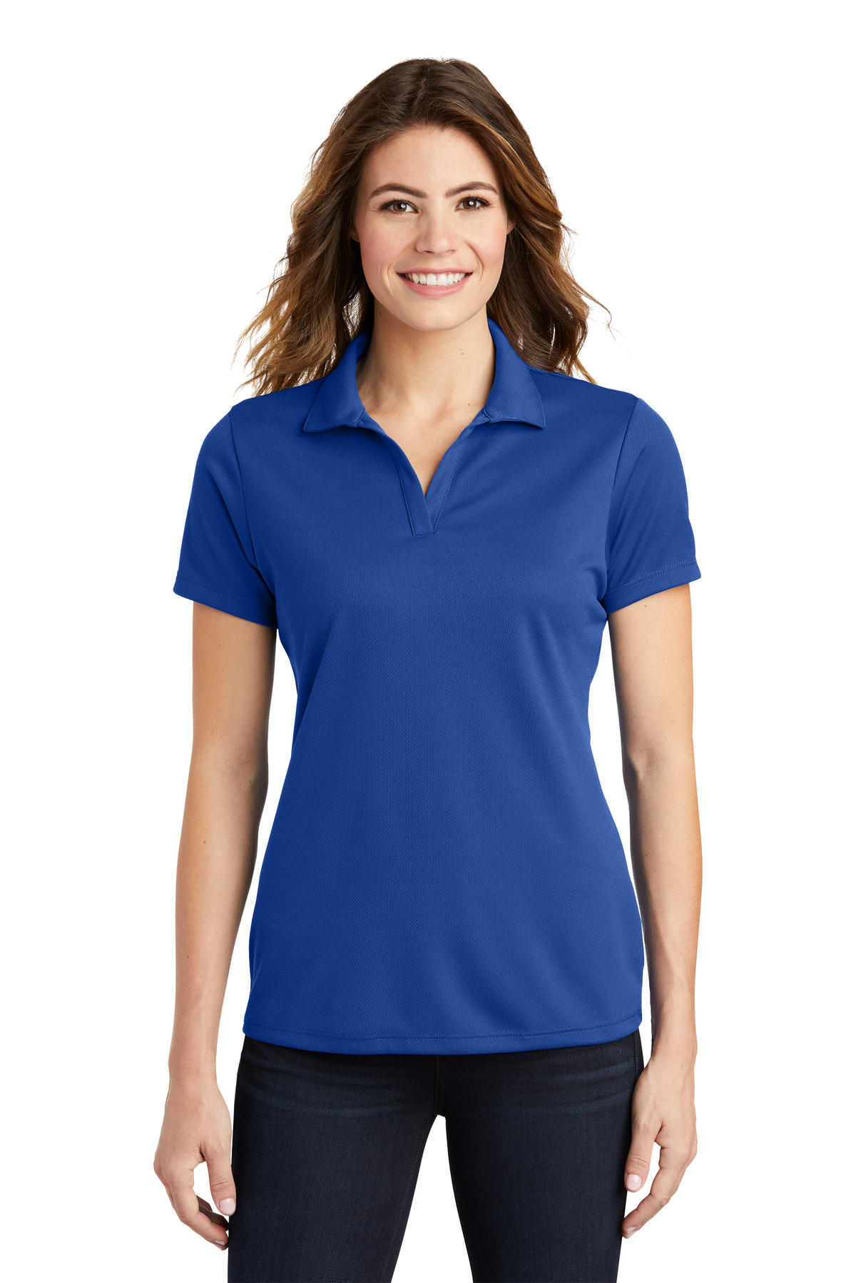 Sport-Tek® Women's PosiCharge RacerMesh Polo 75