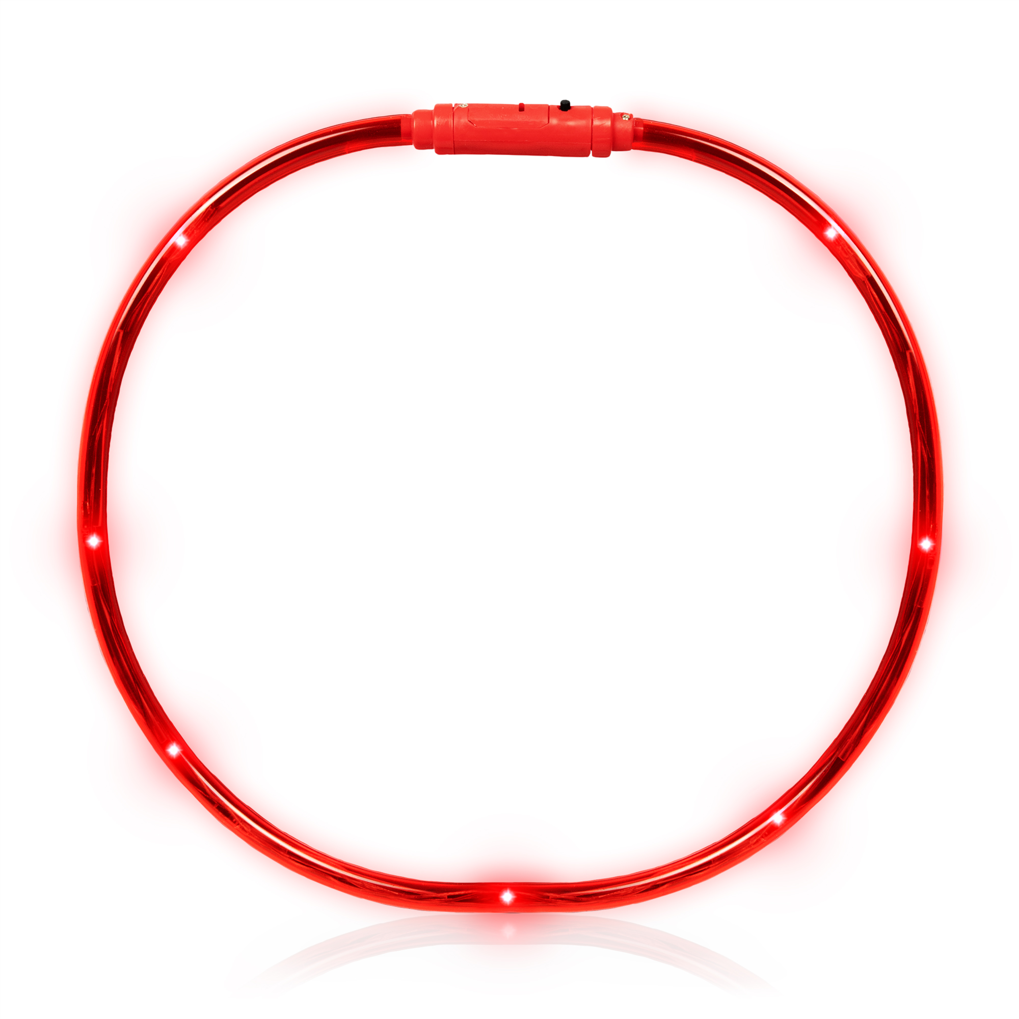 Red Neon LED Necklaces 4
