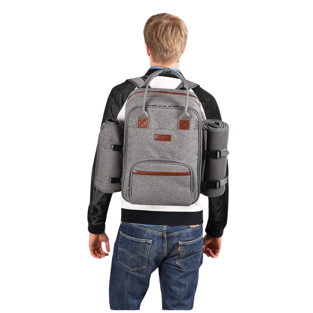 4-Person Picnic Backpack 6