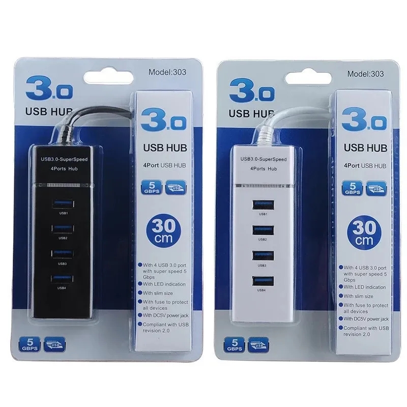 3.0 one-to-four port high-speed hub USB extender 4