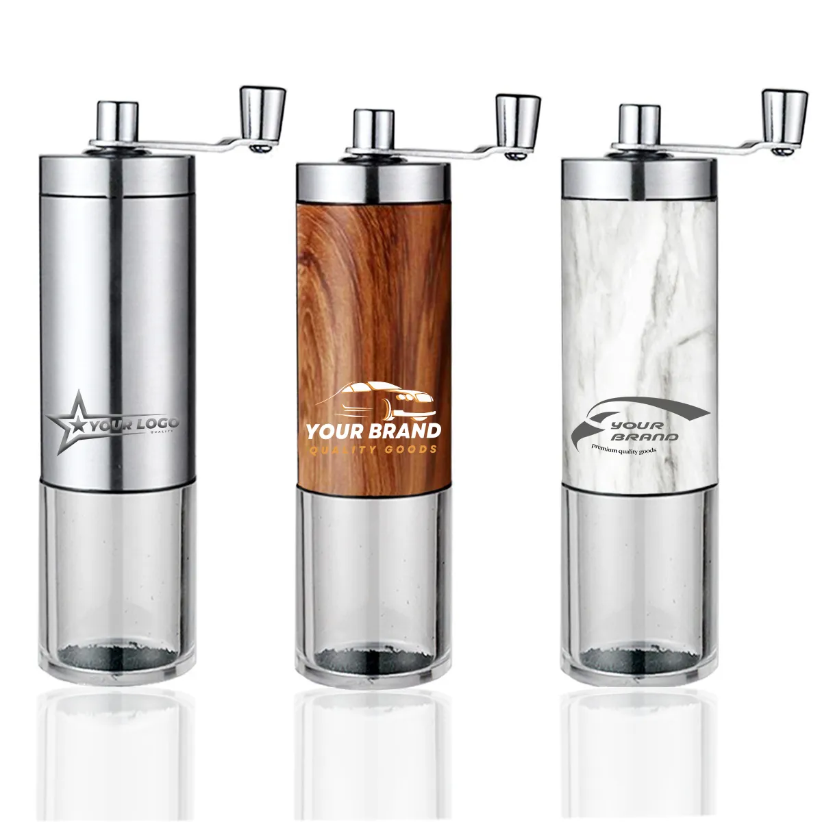 Manual Portable Adjustable Easy Clean Mill Coffee Grinders 3