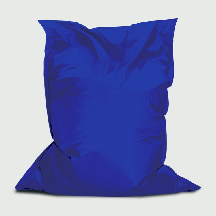 Branded Bean™ Bag Chair, Stock Blue Chair - 4.4'W x 5'H 5