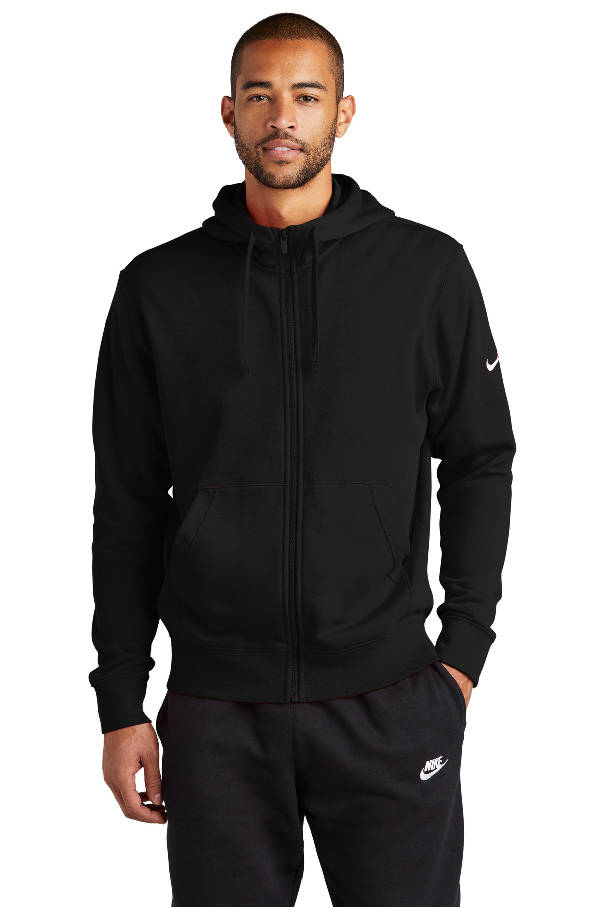 Nike Club Fleece Sleeve Swoosh Full-Zip Hoodie NKDR1513 47