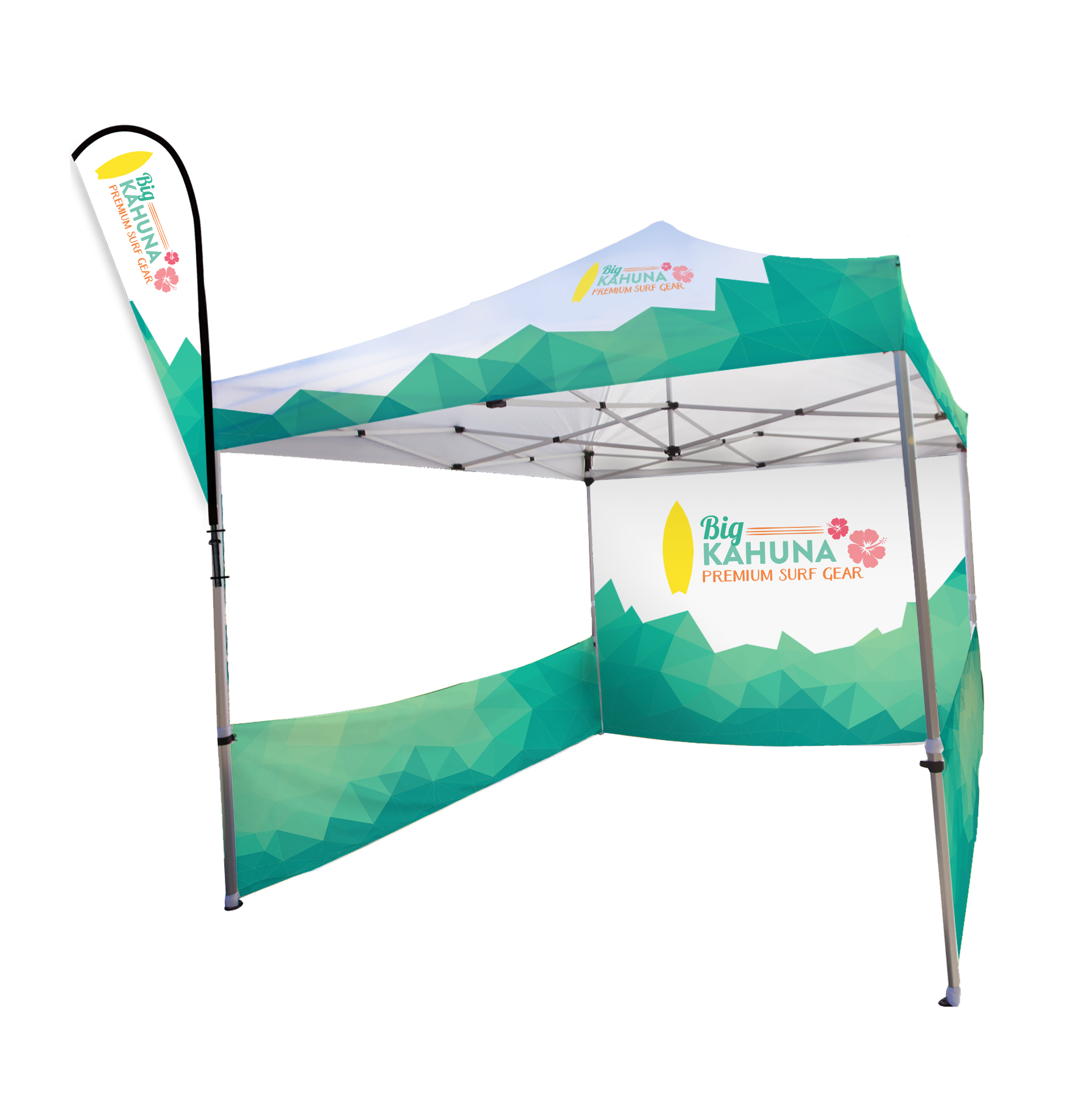 Single Sided Tent Flag
