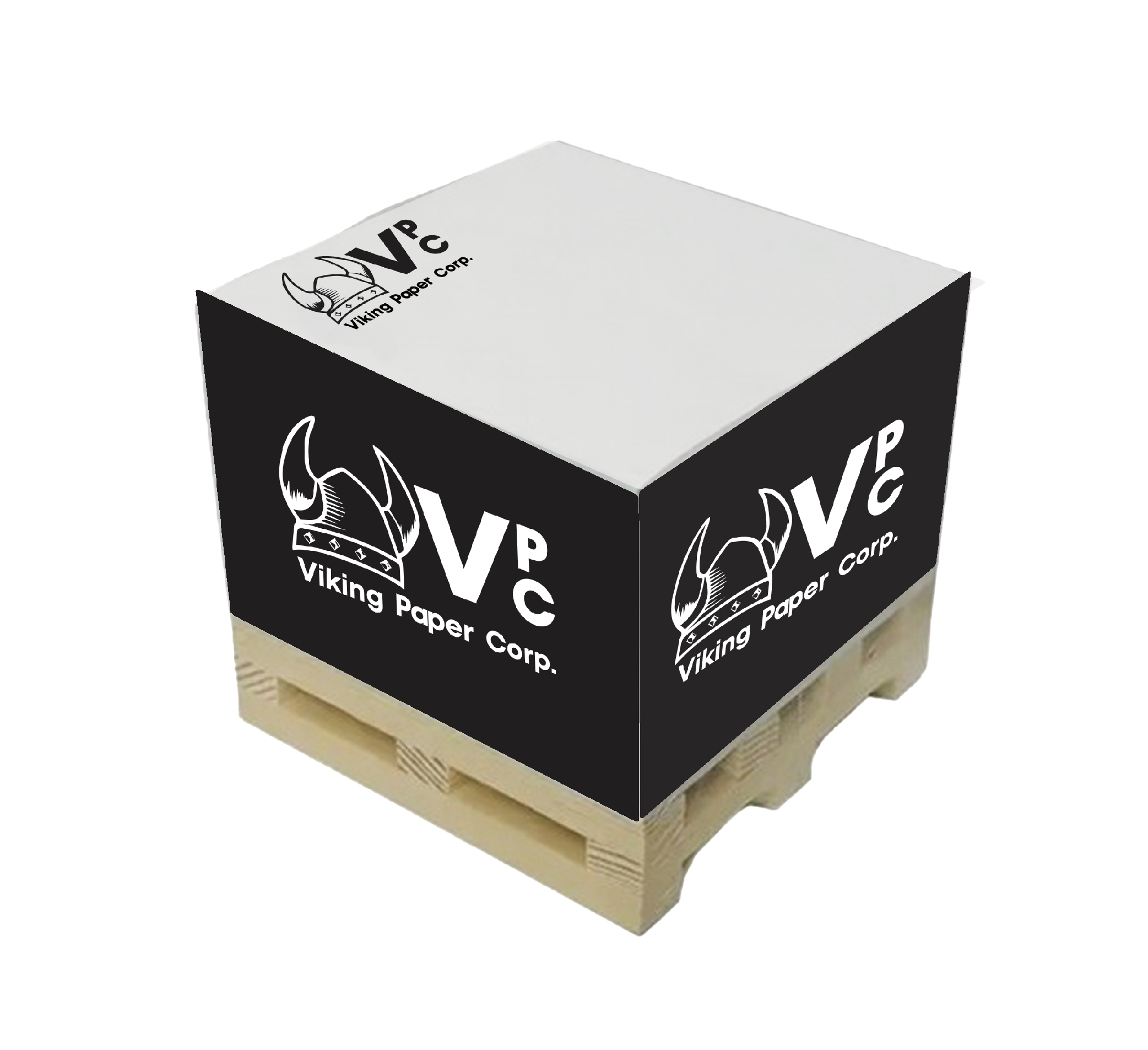 Custom Wooden Pallet Cube Sticky Notes 3