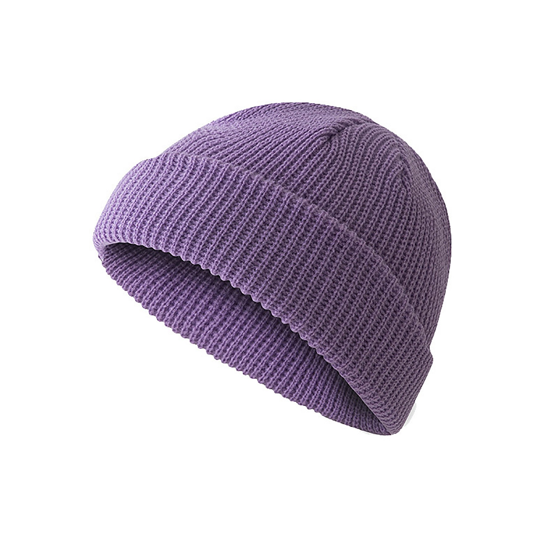 Unisex Roll Up Edge Fisherman Beanie 2