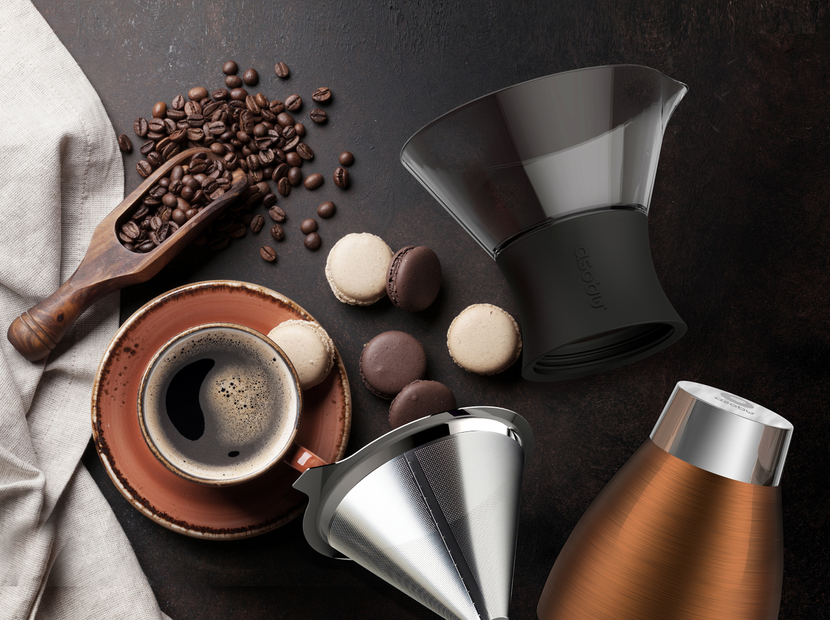 40 oz Asobu Pourover Insulated Coffee Maker 14